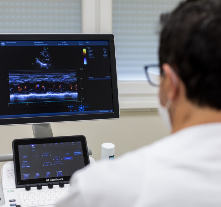Doctors in a laboratory