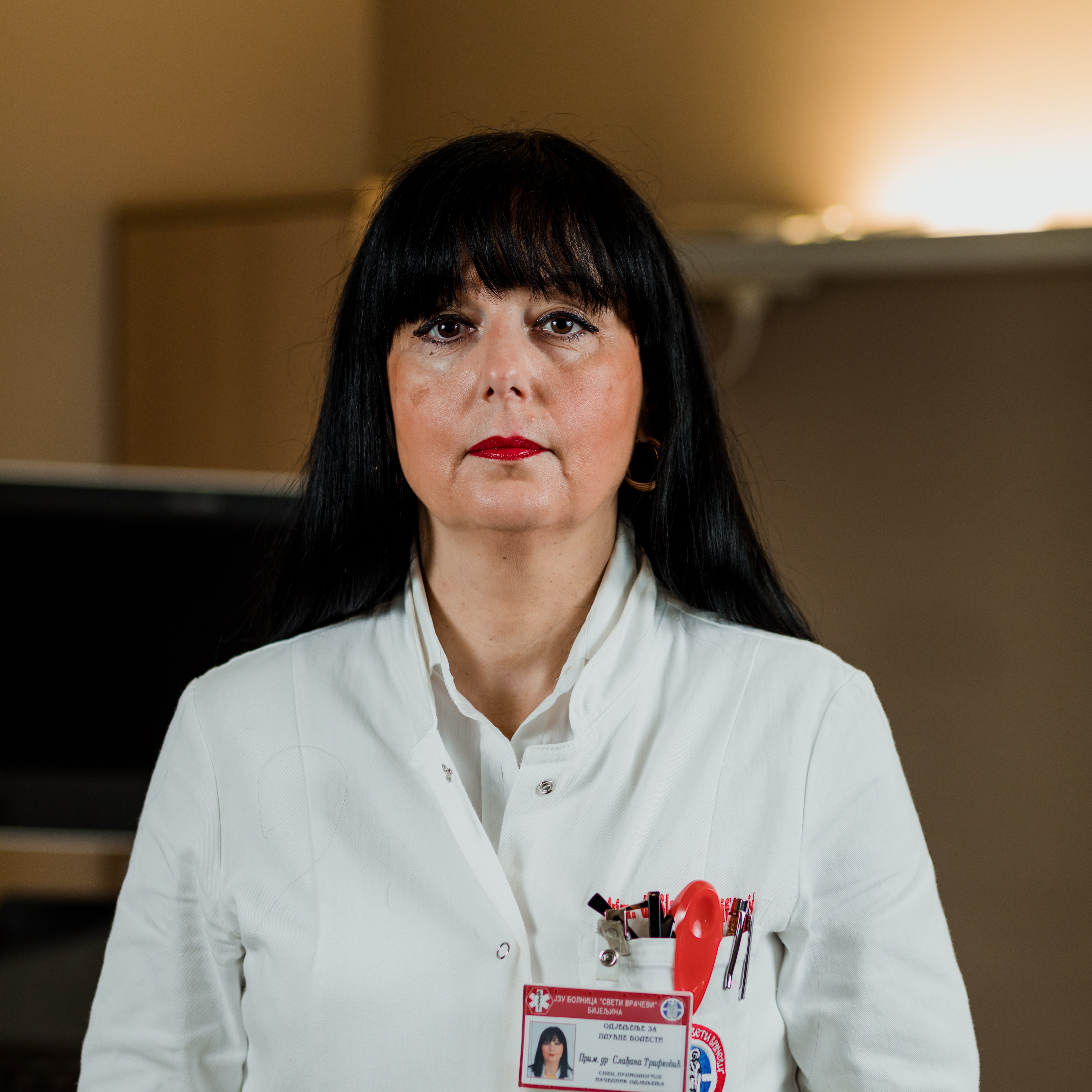 Prim. dr Slađana Trifković specijalista pulmologije